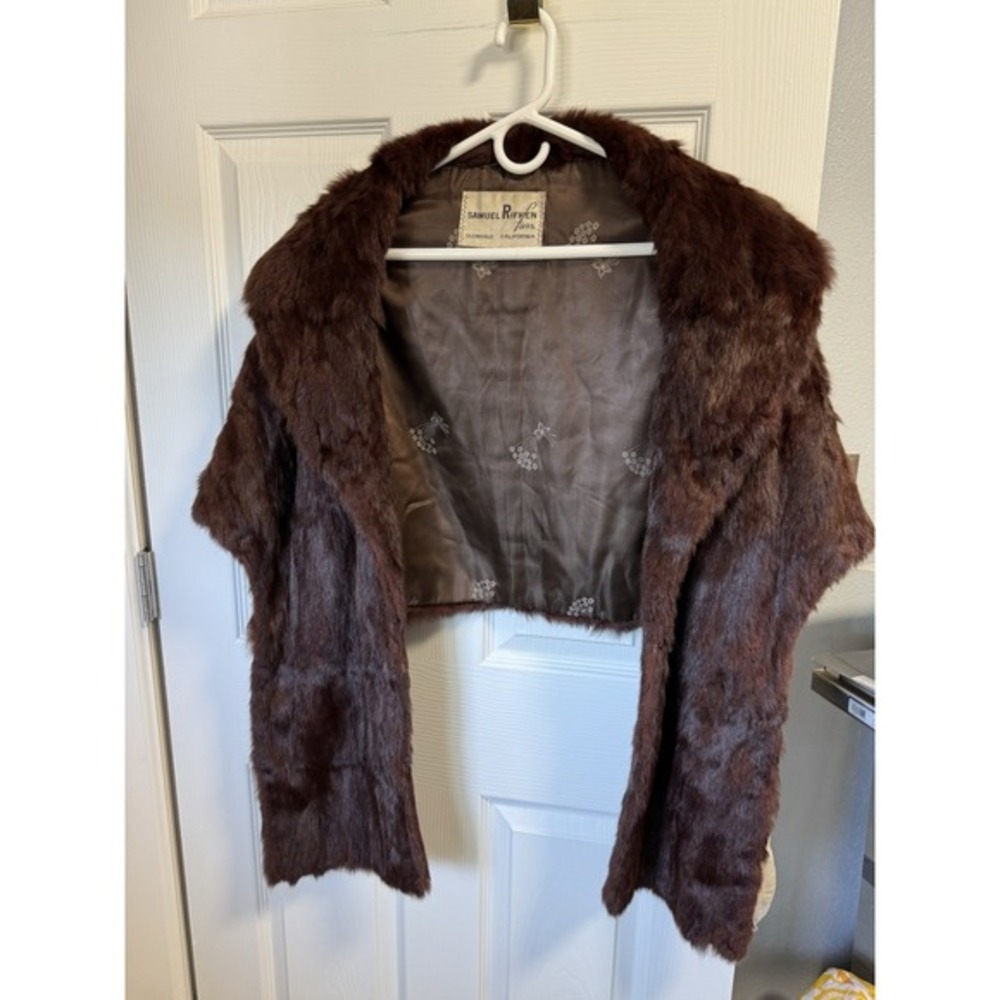 Fur Shawl‎ Samuel Rifkin No size
